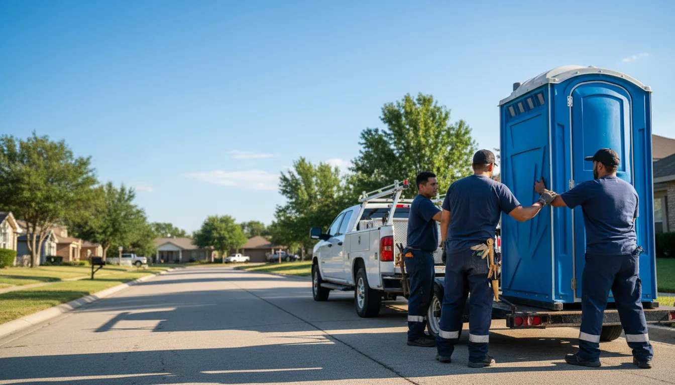 Portable Toilet Rental in Hot Springs, AR near me